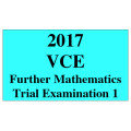 2017 Kilbaha VCE Further Mathematics Units 3 and 4 Trial Exam 1 (VCAA approved technology)
